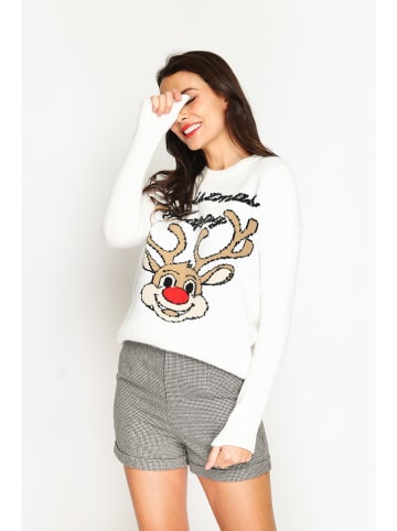 ASSUILI Pullover in Weiß