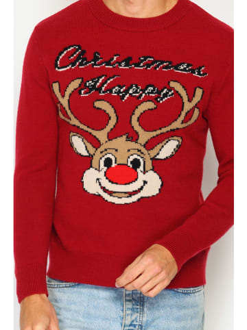 ASSUILI Pullover in Rot