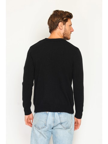 ASSUILI Pullover in Schwarz