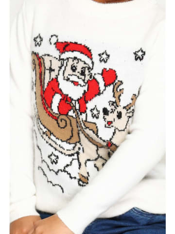 ASSUILI Pullover in Weiß