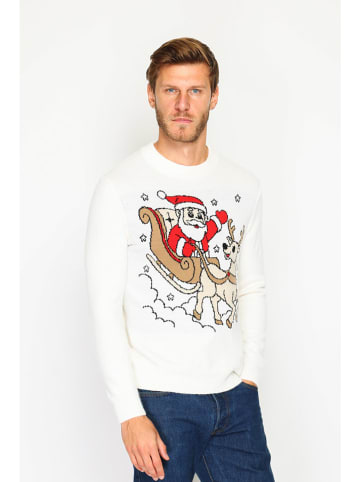 ASSUILI Pullover in Weiß