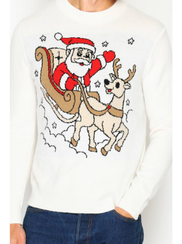 ASSUILI Pullover in Weiß