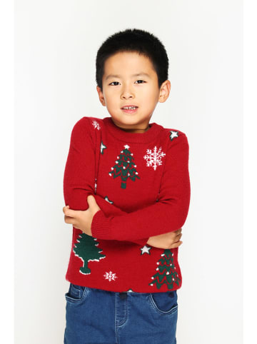 ASSUILI Pullover in Rot