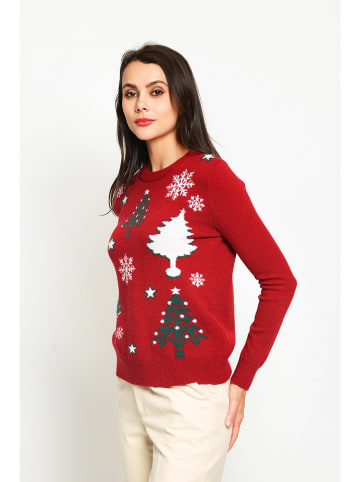 ASSUILI Pullover in Rot