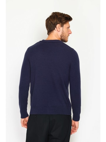ASSUILI Pullover in Dunkelblau