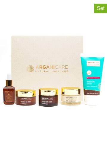 Argani Care 5tlg. Gesichtspflege-Set: "Anti-Aging with Argan Oil"
