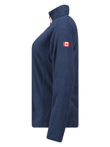 Canadian Peak Fleecejacke "Tugeak" in Dunkelblau