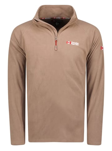 Canadian Peak Fleecepullover "Tugeak" in Beige