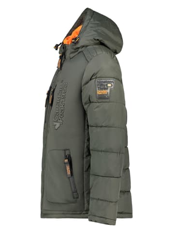Canadian Peak Steppjacke "Beachweak" in Dunkelkhaki