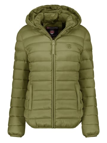 Canadian Peak Kurtka pikowana "Akitaleak" w kolorze zielonym