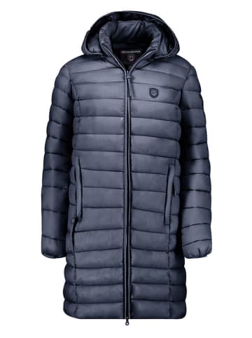 Canadian Peak Doorgestikte mantel "Akitaleak" donkerblauw