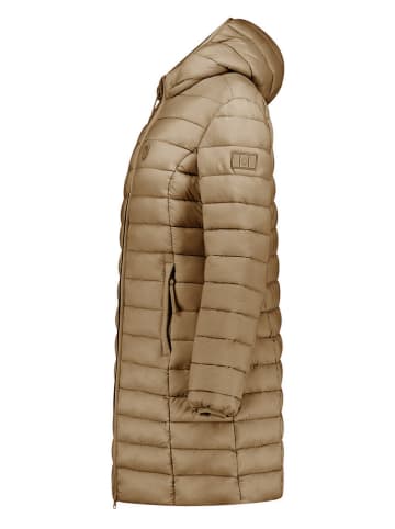 Canadian Peak Płaszcz pikowany "Akitaleak" w kolorze jasnobrązowym