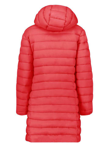 Canadian Peak Doorgestikte mantel "Akitaleak" rood