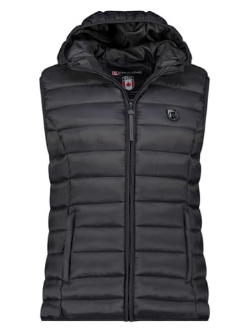 Canadian Peak Doorgestikte bodywarmer "Vakitaleak" zwart