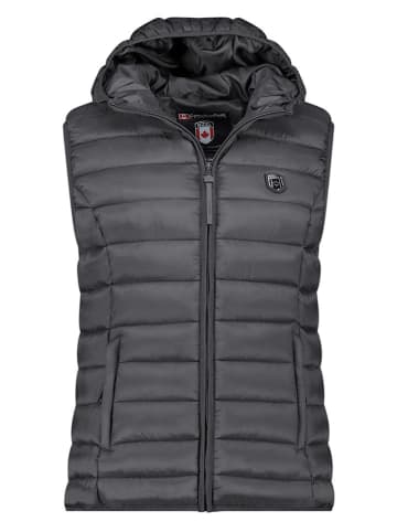 Canadian Peak Doorgestikte bodywarmer "Vakitaleak" antraciet