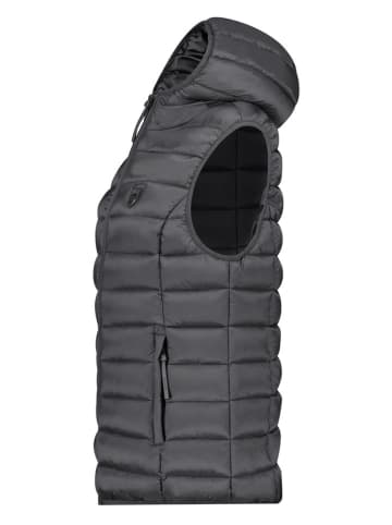 Canadian Peak Doorgestikte bodywarmer "Vakitaleak" antraciet