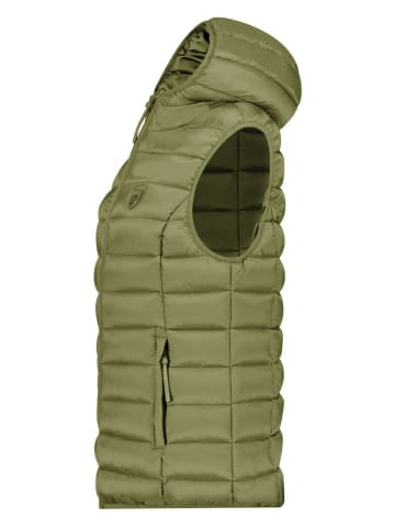Canadian Peak Doorgestikte bodywarmer "Vakitaleak" groen