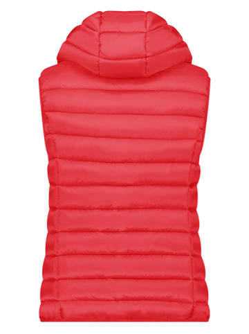 Canadian Peak Doorgestikte bodywarmer "Vakitaleak" rood