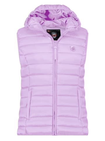 Canadian Peak Doorgestikte bodywarmer "Vakitaleak" paars