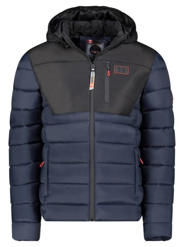 Canadian Peak Steppjacke "Batileak" in Schwarz/ Dunkelblau