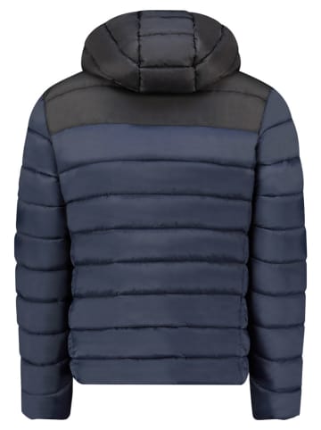 Canadian Peak Doorgestikte jas "Batileak" zwart/donkerblauw