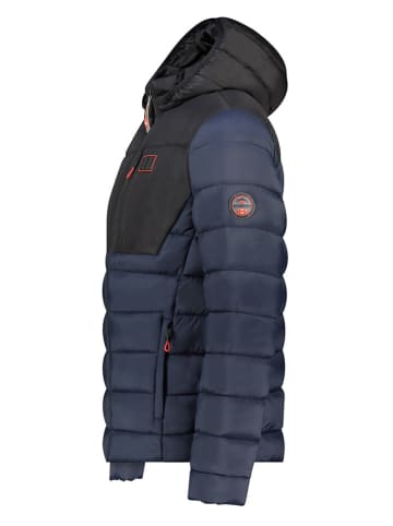 Canadian Peak Steppjacke "Batileak" in Schwarz/ Dunkelblau