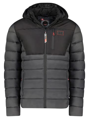 Canadian Peak Steppjacke "Batileak" in Schwarz/ Grau