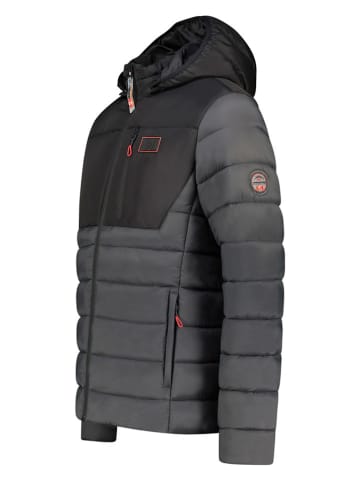 Canadian Peak Steppjacke "Batileak" in Schwarz/ Grau