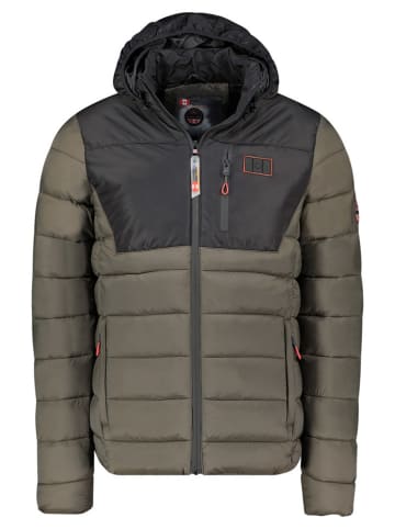 Canadian Peak Steppjacke "Batileak" in Schwarz/ Khaki