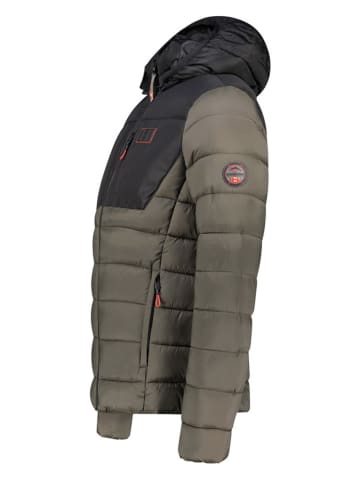 Canadian Peak Steppjacke "Batileak" in Schwarz/ Khaki