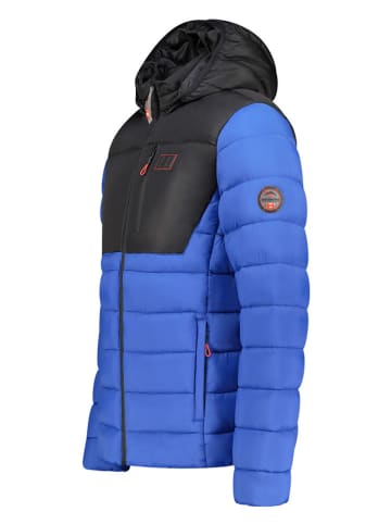 Canadian Peak Steppjacke "Batileak" in Schwarz/ Blau