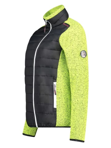 Canadian Peak Fleece vest "Tirexeak" groen/zwart