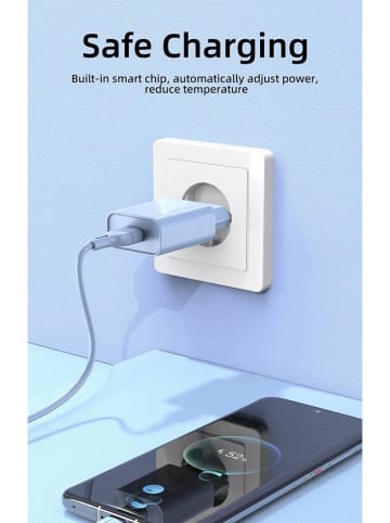SWEET ACCESS Adaptery sieciowe (6 szt.) w różnych kolorach