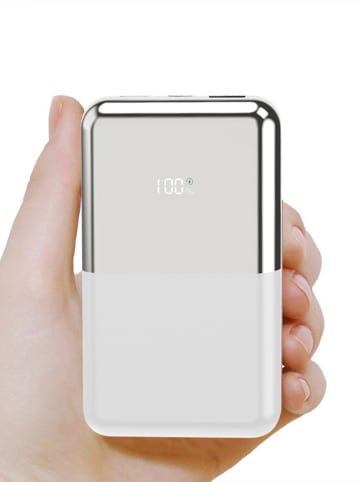 SWEET ACCESS Powerbank w kolorze białym - 10.000 mAh