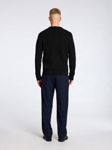 SELECTED HOMME Pullover "Theo" in Schwarz