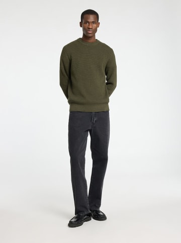 SELECTED HOMME Pullover "Theo" in Khaki