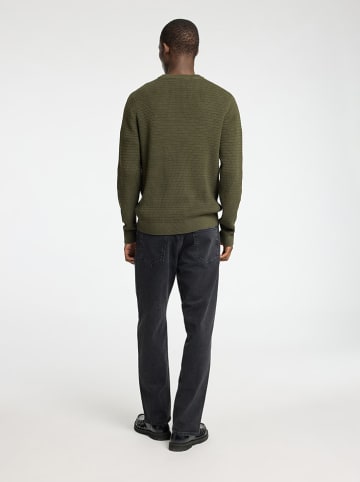 SELECTED HOMME Pullover "Theo" in Khaki