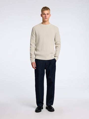 SELECTED HOMME Sweter "Theo" w kolorze beżowym
