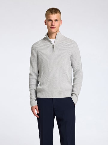SELECTED HOMME Sweter "Theo" w kolorze jasnoszarym