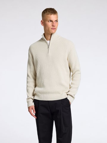 SELECTED HOMME Sweter "Theo" w kolorze beżowym
