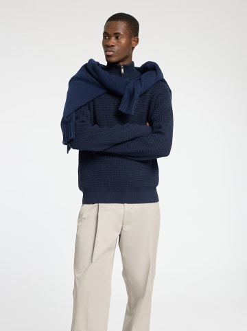 SELECTED HOMME Pullover "Theo" in Dunkelblau
