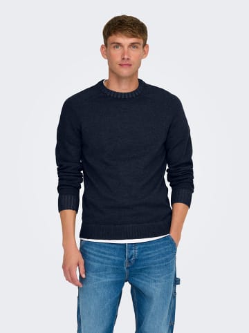 ONLY & SONS Pullover in Dunkelblau