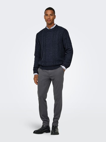 ONLY & SONS Chino "Mark" in Dunkelblau