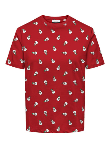 ONLY & SONS Shirt "Klaus" in Rot