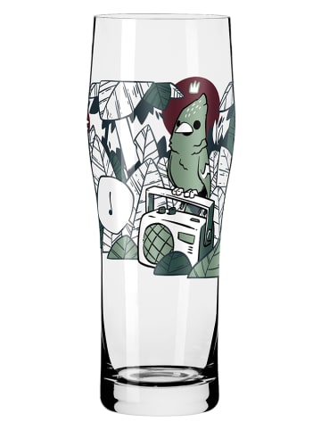 RITZENHOFF 2-delige set: bierglazen "Gebruikstijd 3" meerkleurig - 630 ml
