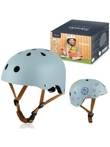 Lionelo Fahrradhelm in Hellblau