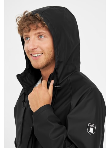 Derbe Regenjacke in Schwarz
