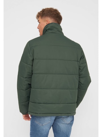 Derbe Omkeerbare regenjas olijfgroen/donkerblauw