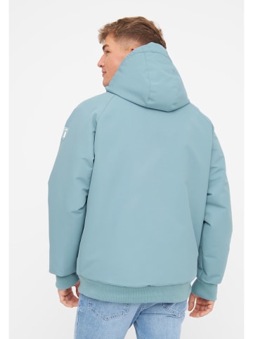 Derbe Regenjacke in Hellblau