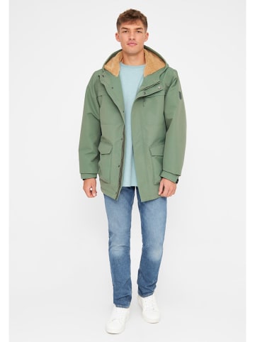 Derbe Regenjacke in Hellgrün